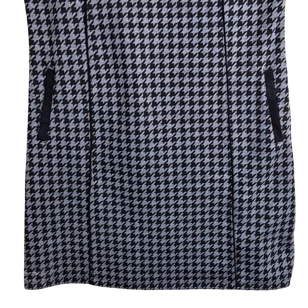 F&F Clothing Gray & Black Houndstooth Sleeveless Career Dress Size XXL - Picture 5 of 16